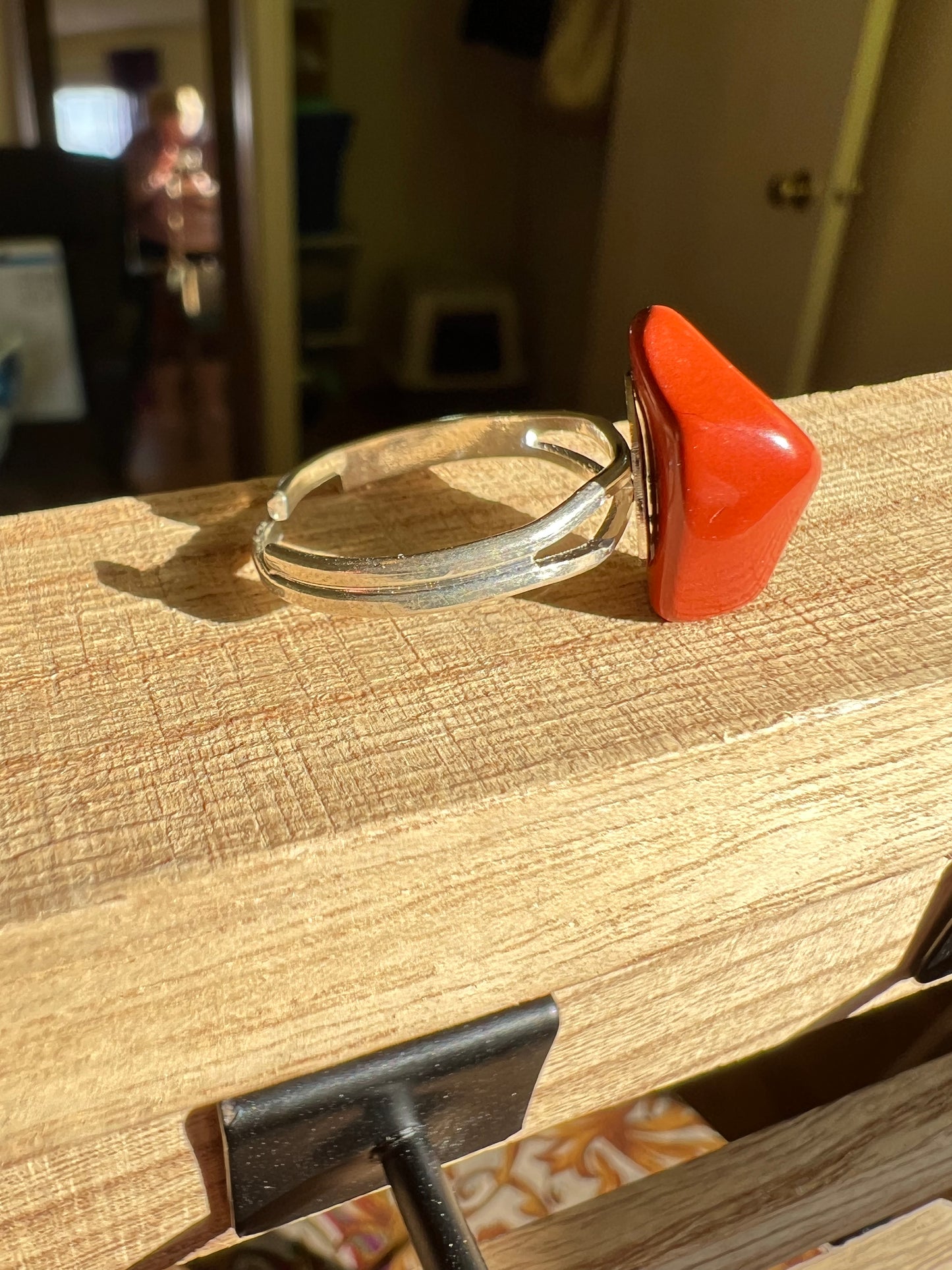 Red Crystal Ring