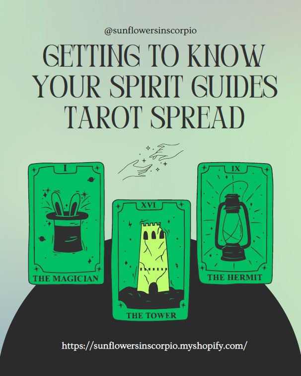 Getting to know your Spirit Guide Spread - 6 Cards