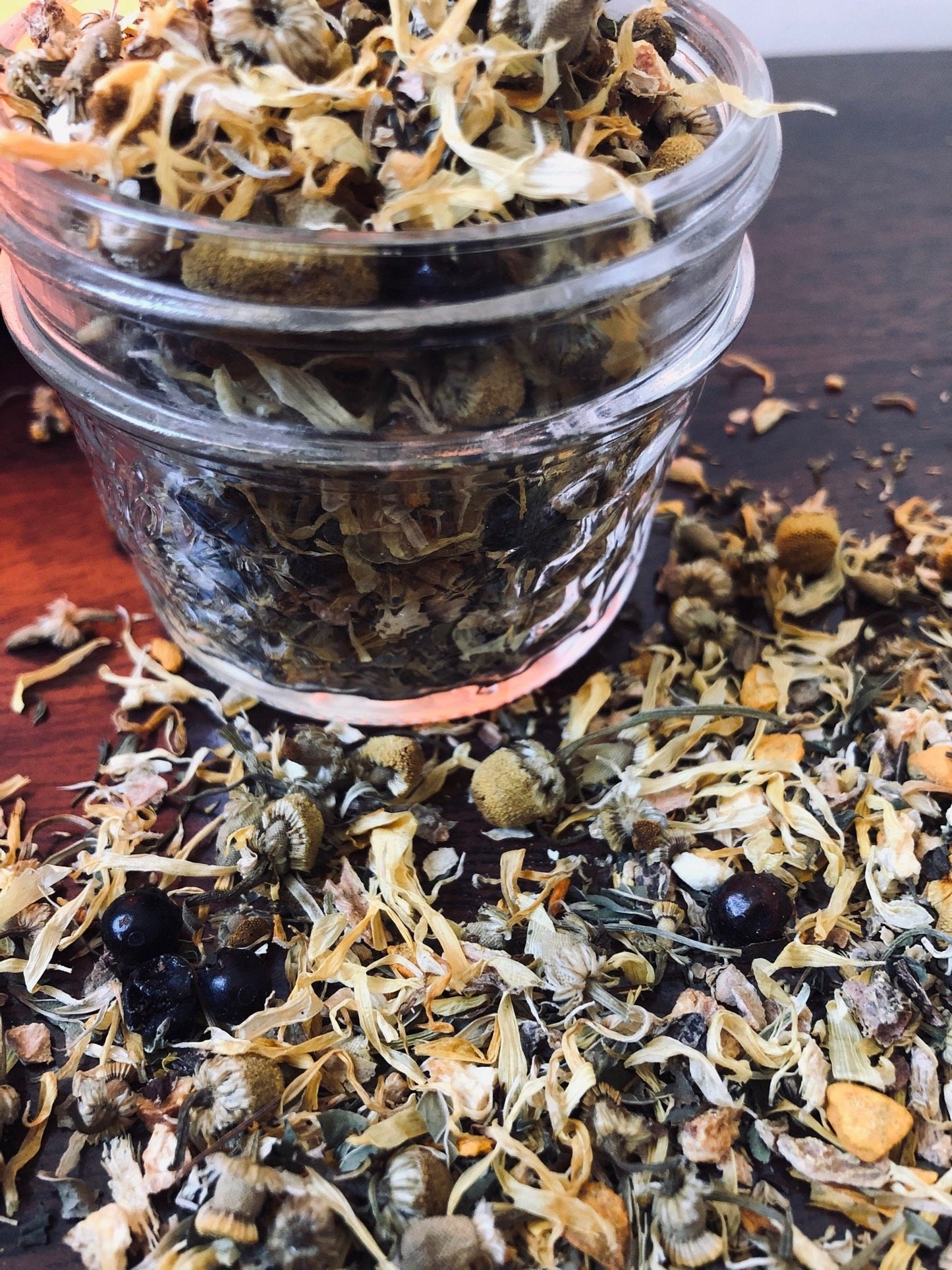Solar Sun Offering Handcrafted Herbal Tea Blend