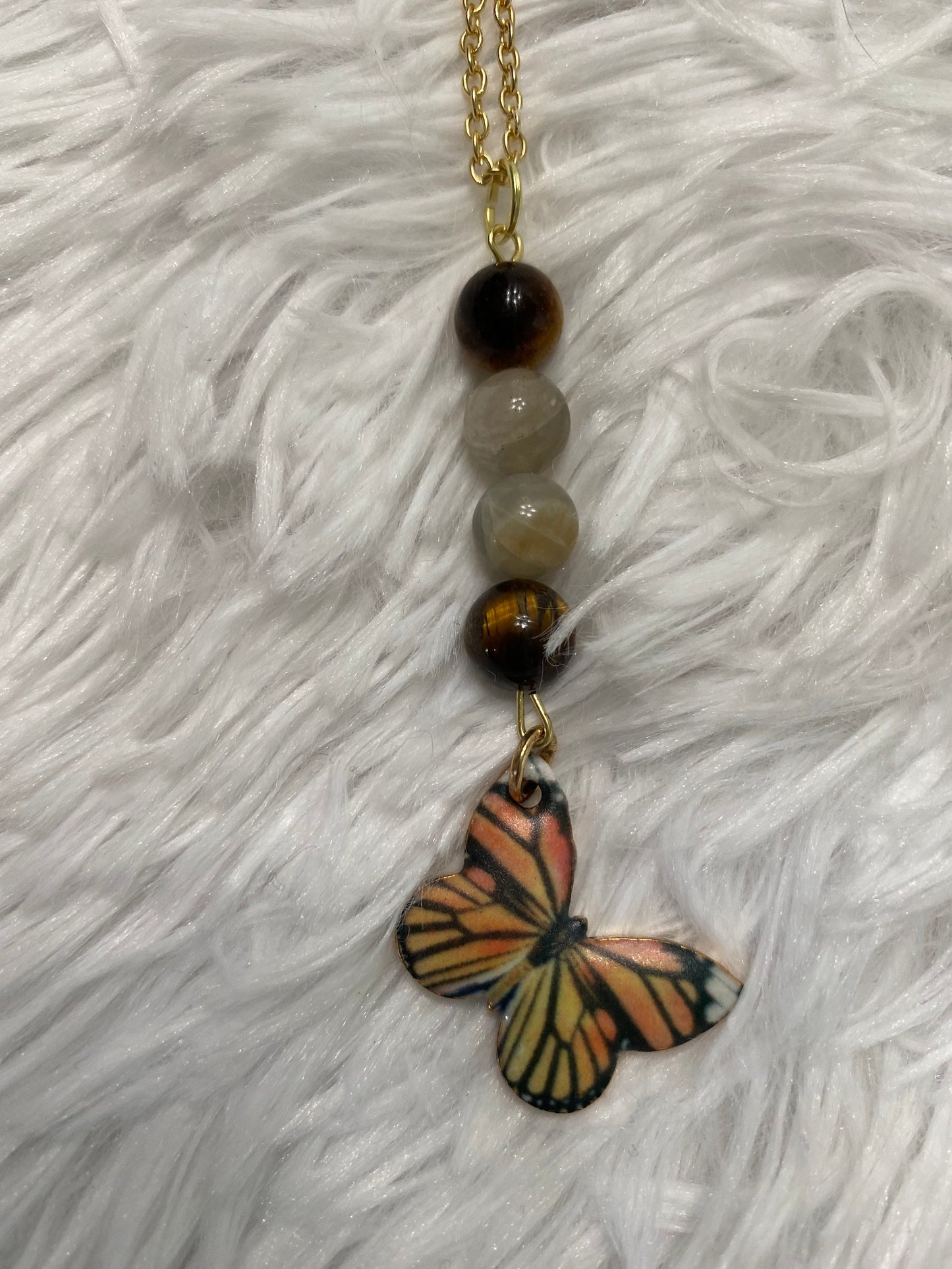 Crystal Butterfly Pendants
