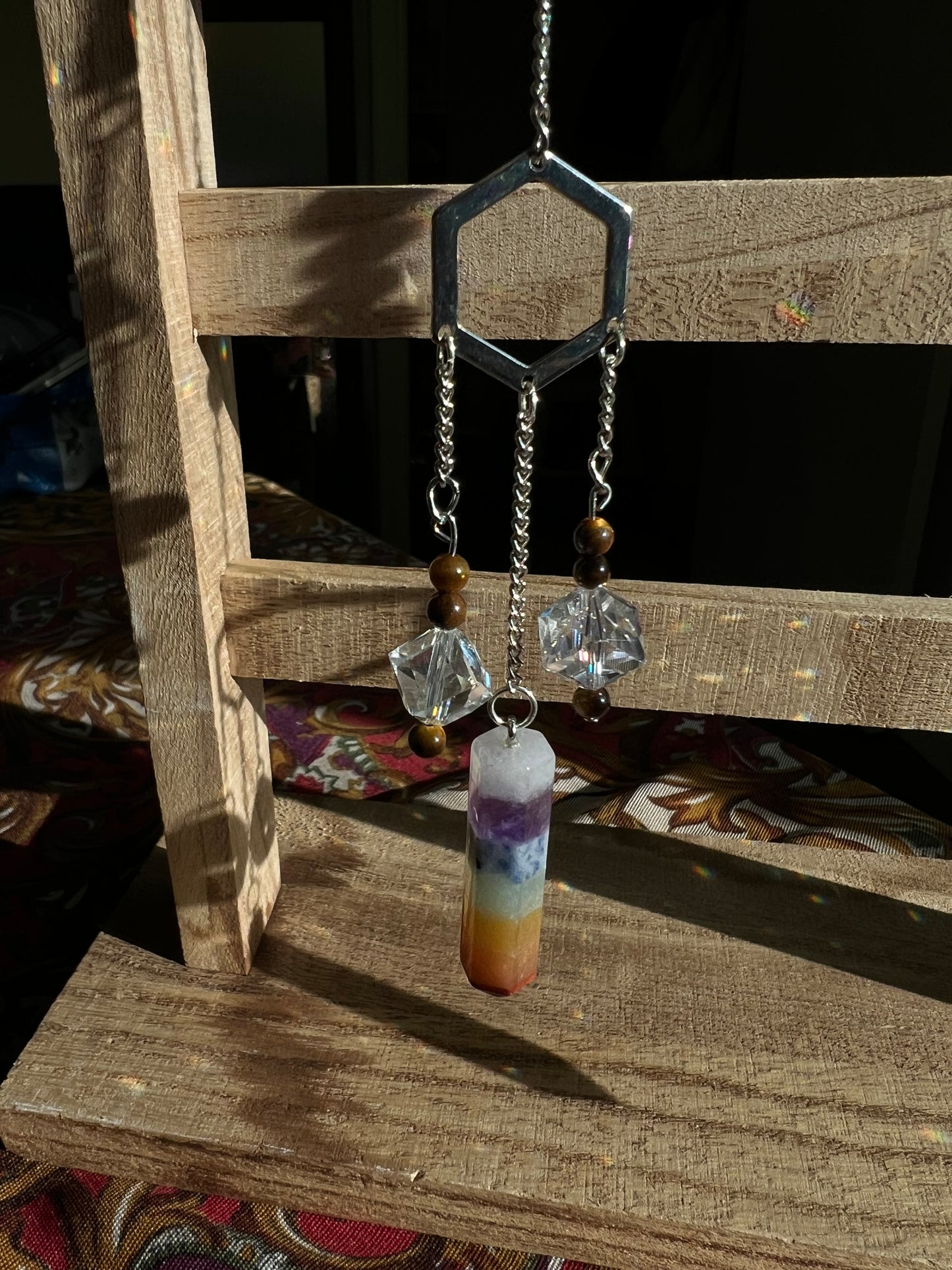 Rainbow Crystal Suncatcher Hanging decor