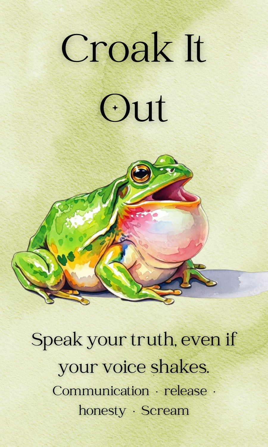 Frog Oracle Deck (Pre-Order)