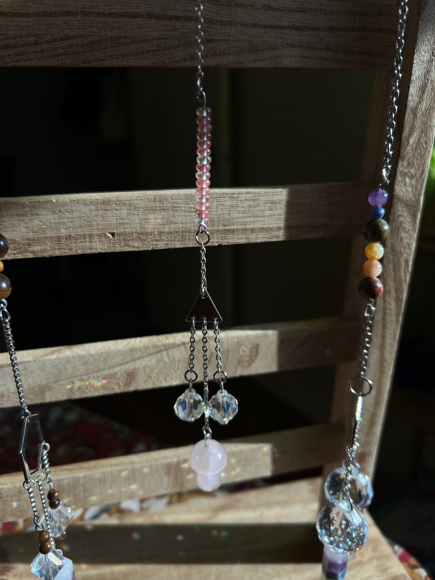 Rainbow Crystal Suncatcher Hanging decor