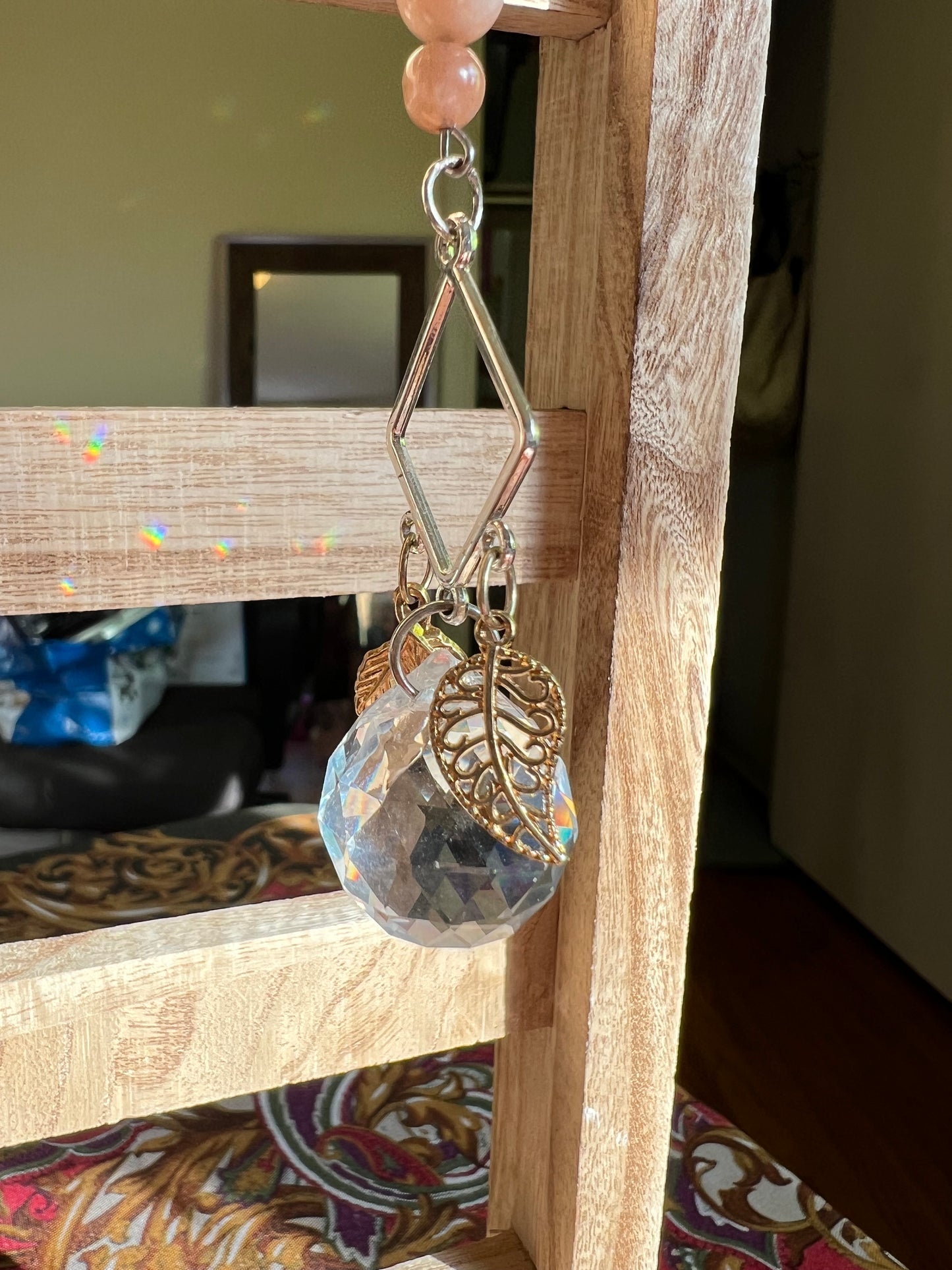 Rainbow Crystal Suncatcher Hanging decor