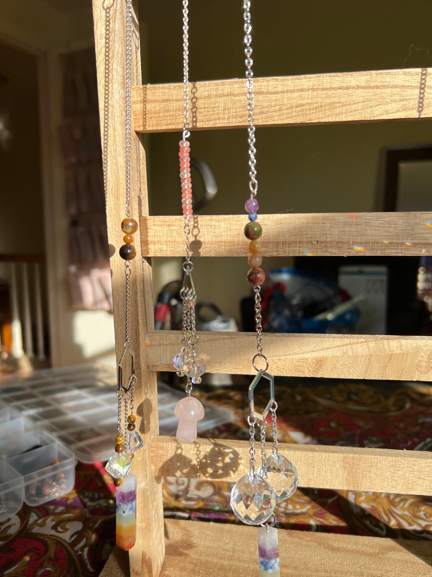 Rainbow Crystal Suncatcher Hanging decor