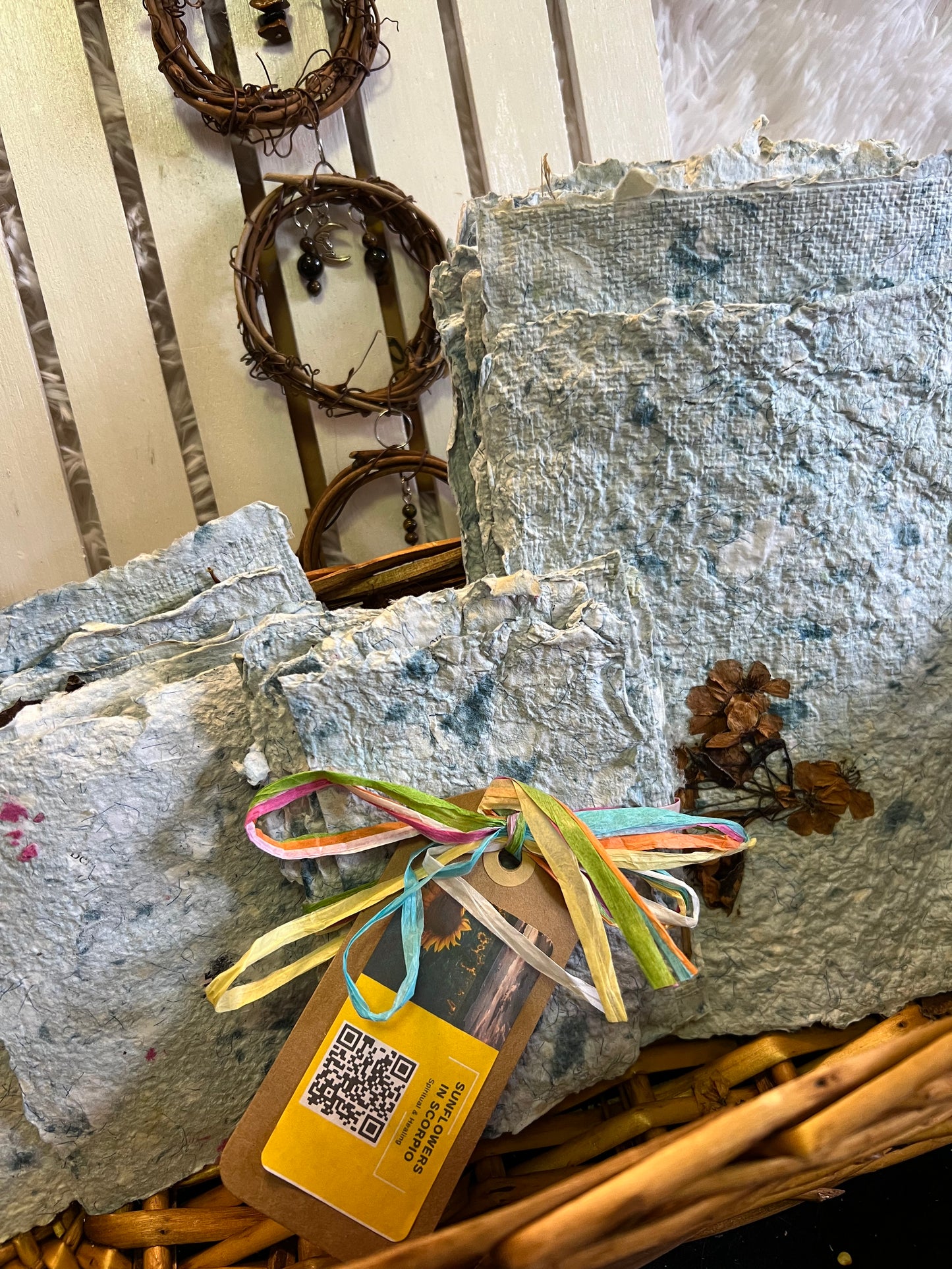 Handmade Recycled Spell & Petition Paper