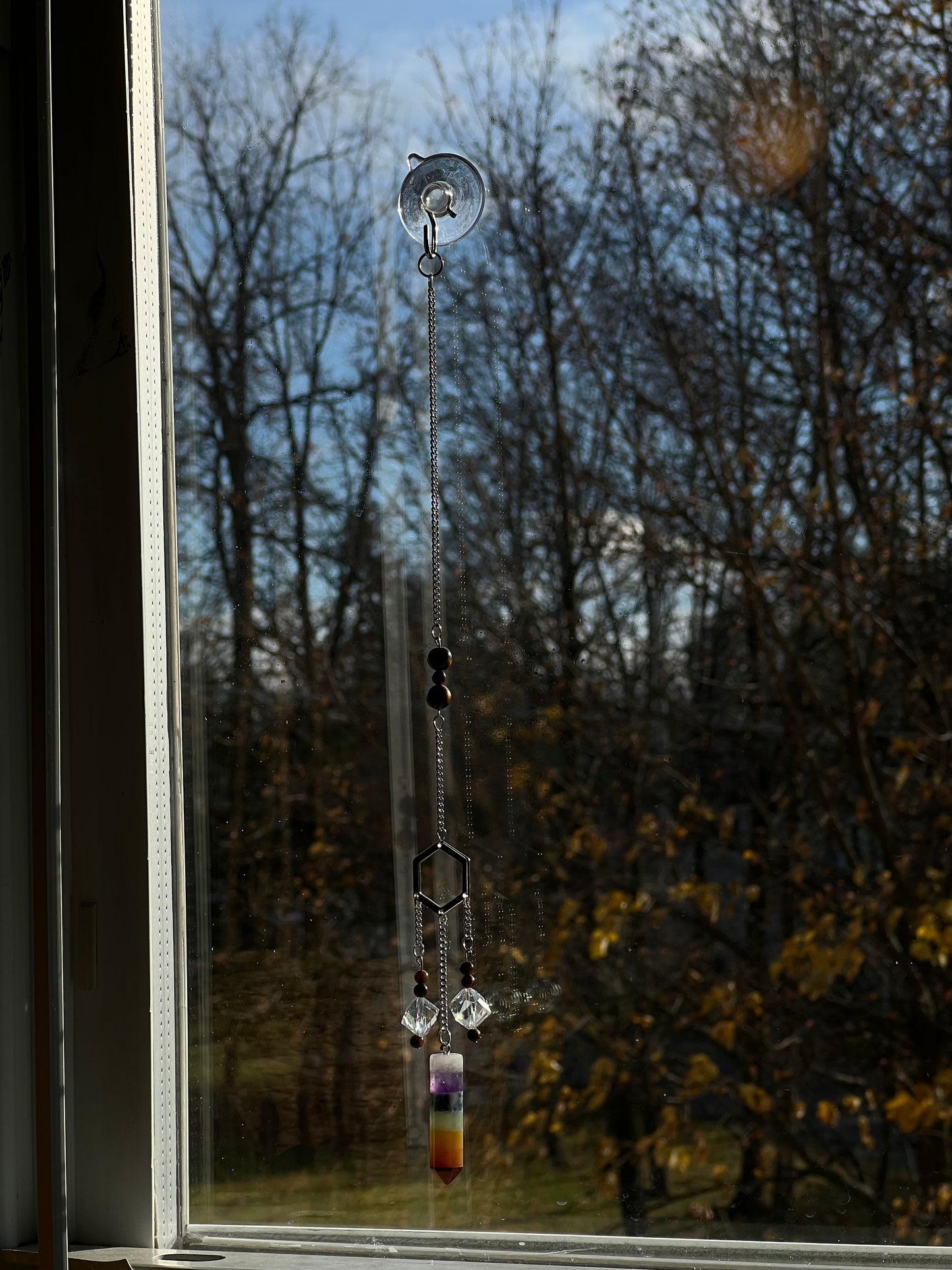 Rainbow Crystal Suncatcher Hanging decor