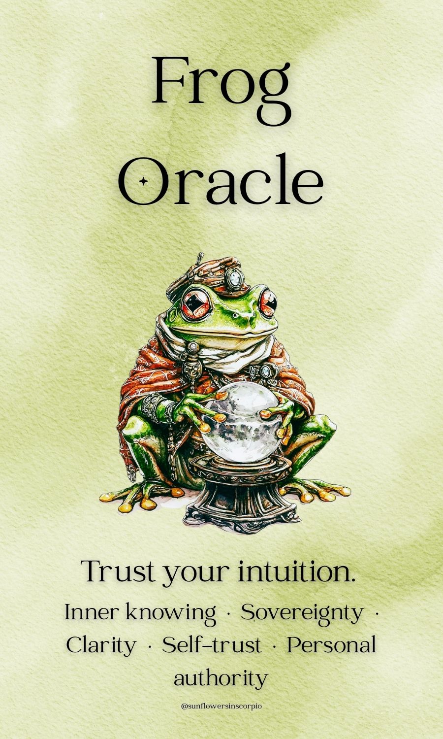 Frog Oracle Deck (Pre-Order)