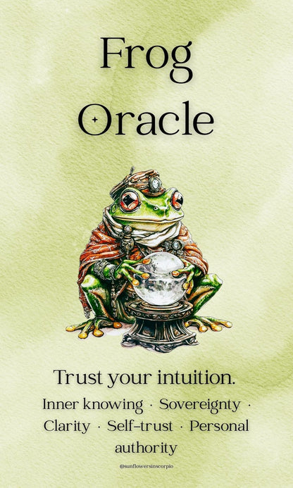 Frog Oracle Deck (Pre-Order)