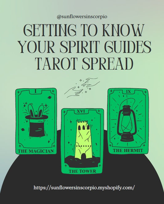 Getting to know your Spirit Guide Spread - 6 Cards