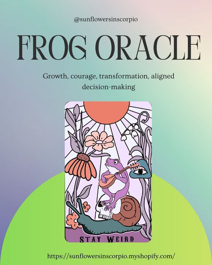 Frog Oracle Deck (Pre-Order)