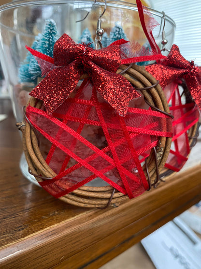 Pentacle Wreath Earrings