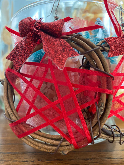 Pentacle Wreath Earrings