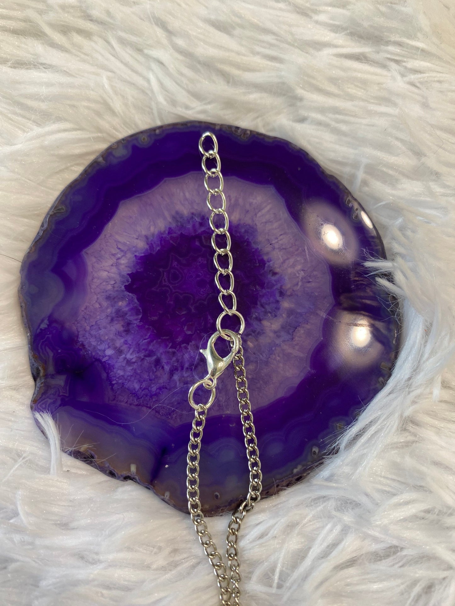 Mermaid Crystal Bubble Pendant